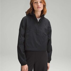 Evergreen Cropped Anorak Jacket